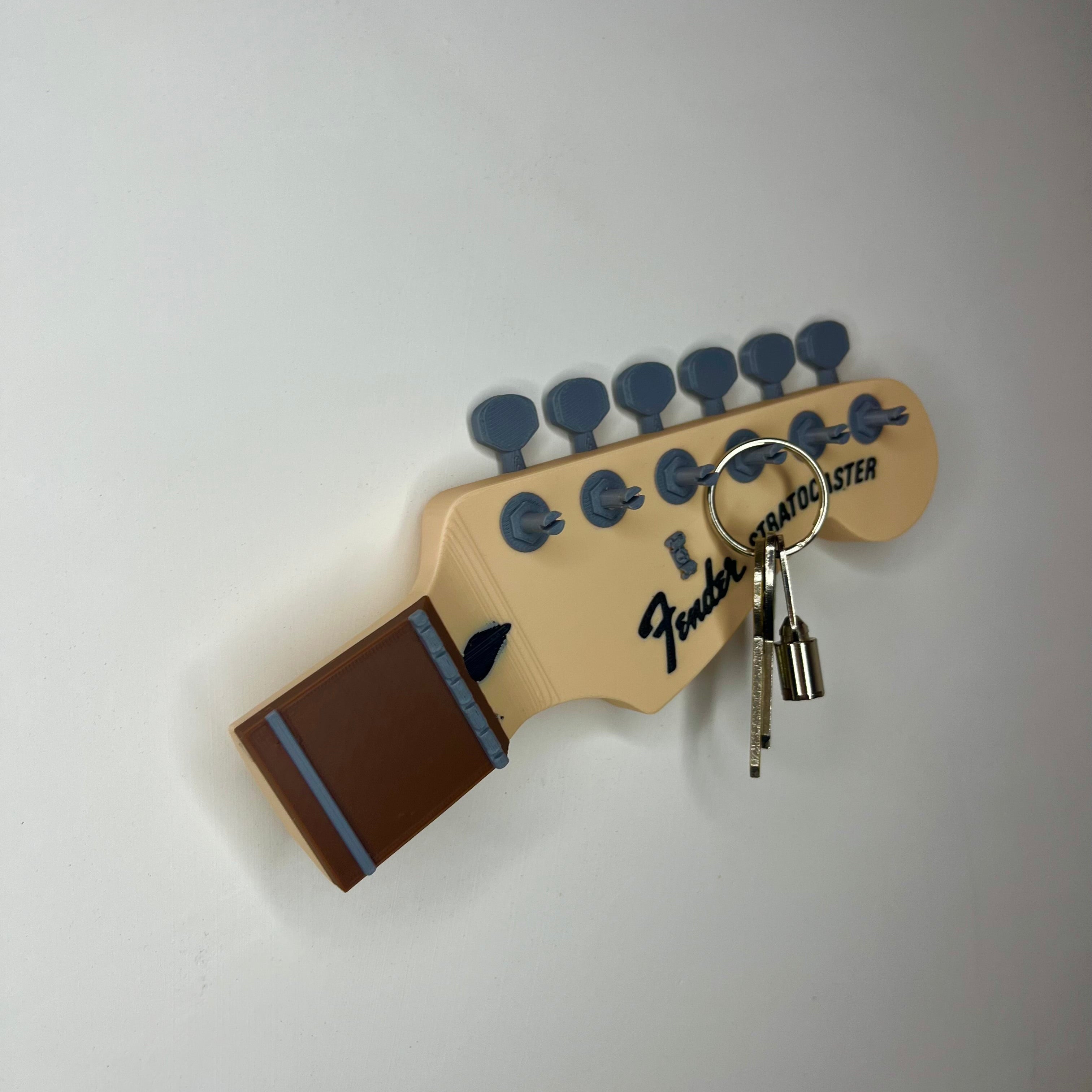 Portachiavi da parete design paletta Stratocaster